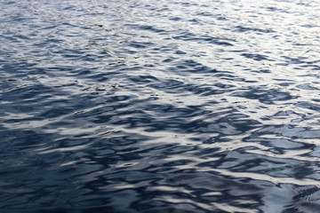 water texture sunset