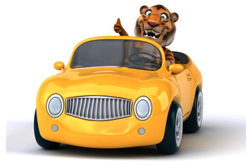 Obraz premium Fun tiger