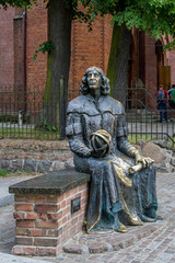 Obraz premium Statue of Nicolaus Copernicus