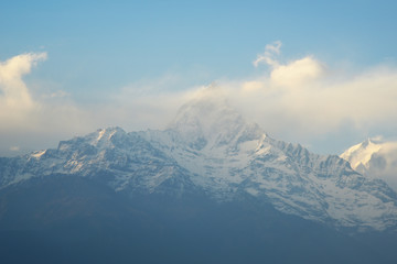 view of Annapurna mountain range ,Nepal