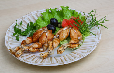 Roasted Frog legs