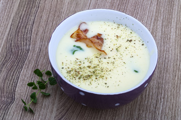 Cheese soup