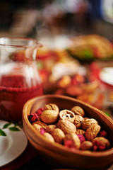 Walnuts in bowl