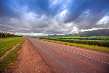 Fototapeta na wymiar On the Road to Drakensberg