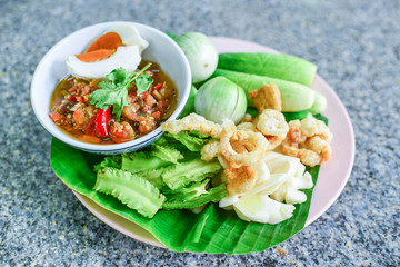 green chili dip Northem style chilli dip