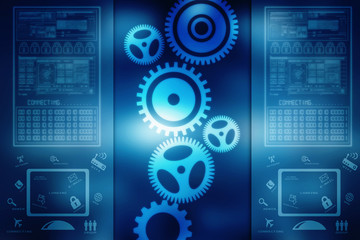 Digital Abstract technology background