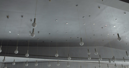 Round ceiling lamps for studio lighting decoration design 