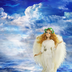 Angel from heavens