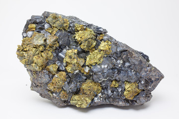 Mineral : Sfalerite, Chalkopyrite
