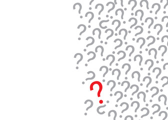 question mark design