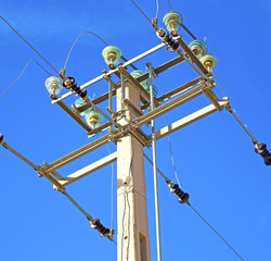   utility pole in africa morocco energy and distribution pylon