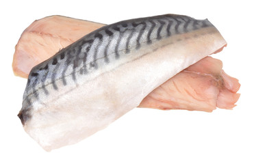 Raw Mackerel Fish Fillets