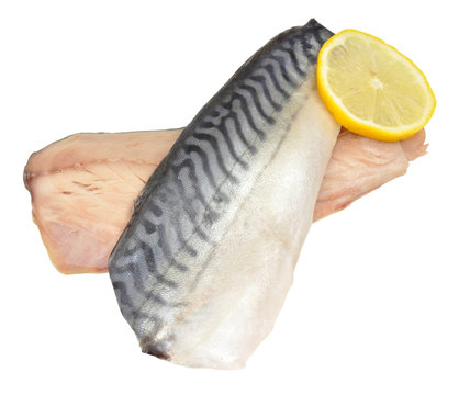Raw Mackerel Fish Fillets
