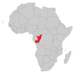 Obraz premium Afrika - Kongo