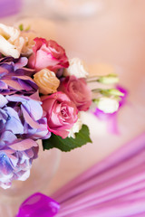 Fototapeta na wymiar rose flower bouquet