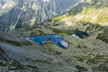 Ponds in the valley - Dolina Zabia Mieguszowiecka (Dolina Zabia, dolina Zabich plies, kotlina Zabich plies) © gubernat