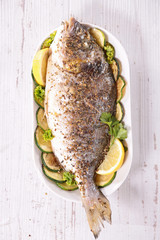 grilled fish
