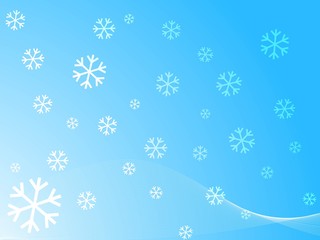 Naklejka premium snow background 