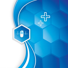 Obraz premium Health care concept background