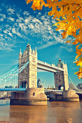 Pont de la tour à Londres