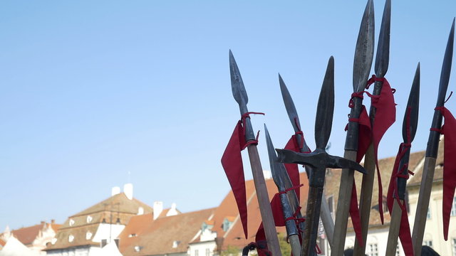 Spears and Halberds
