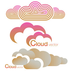 Different styles of clouds.