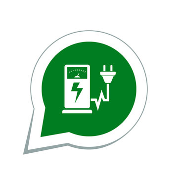 icon electrogas station
