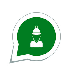 Fototapeta premium icon man in hat 2