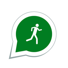 icon man running