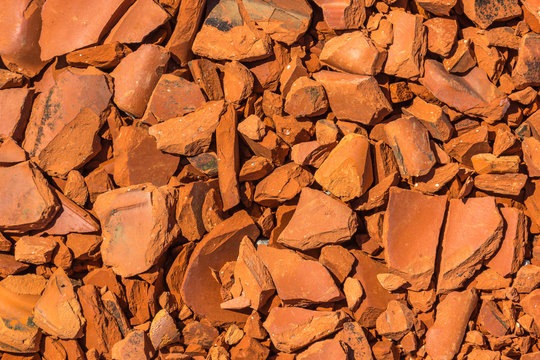 Textura de cer&acirc;mica quebrada