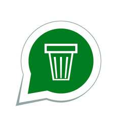 icon trash can