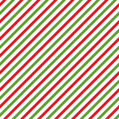 Simple retro geometric  Christmas pattern. Traditional colors. New Year theme.