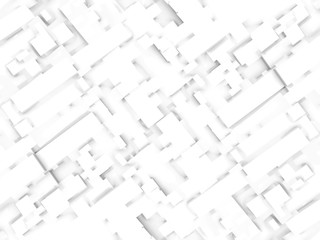 Abstract white digital 3d background texture