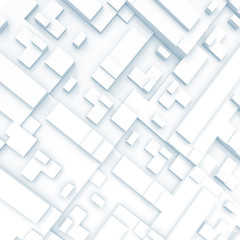 Obraz premium Abstract square digital 3d background texture