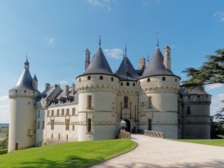 Fototapeta na wymiar château de Chaumont sur Loire