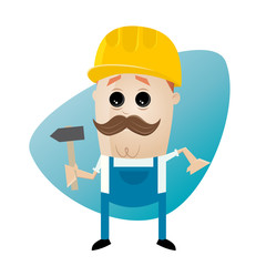 handwerker techniker arbeiter hammer