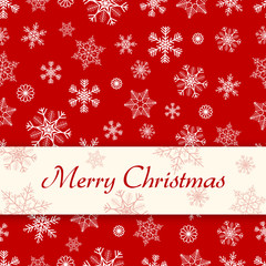 Red Christmas card