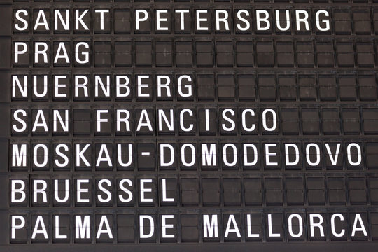 Flight Information Board