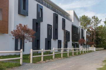 New apartments for sale over blue sky