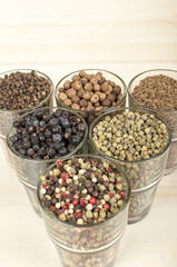 different kind of spices