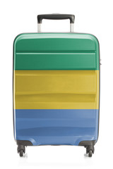 Suitcase with national flag series - Gabon