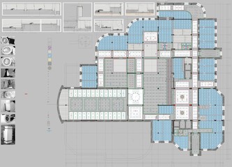 Plan Drawing Public Building
