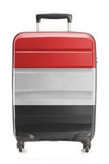 Suitcase with national flag series - Yemen