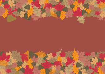 Autumn background vector