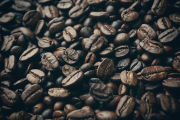 Coffee beans background