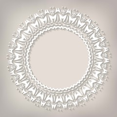 Delicate Mandala vector