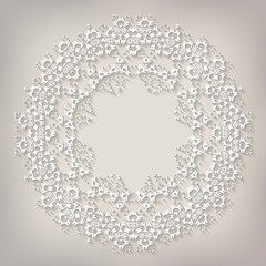 Delicate Mandala vector