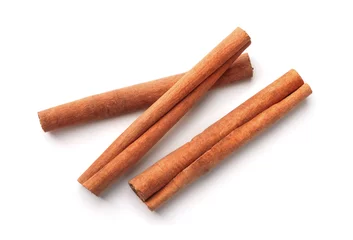 Fotobehang Cinnamon sticks © Coprid