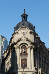 Naklejka na ściany i meble Wertpapierbörse in Santiago/Chile