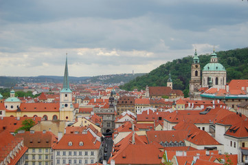 Fototapeta na wymiar Prague. Medieval architecture. Awesome picture